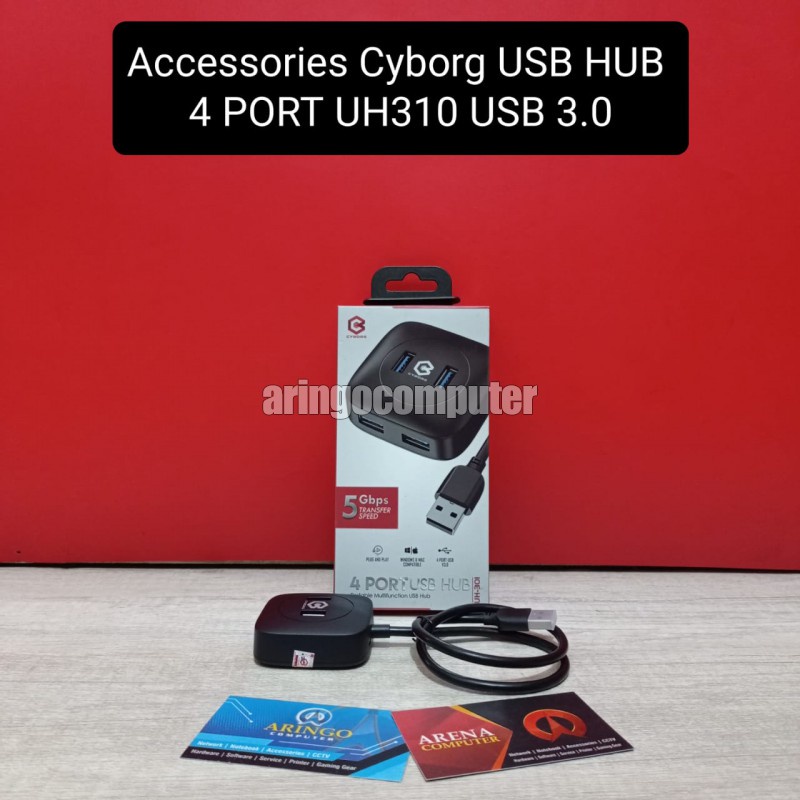 Accessories Cyborg USB HUB 4 PORT UH310 USB 3.0