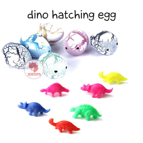 Zoetoys Dino Hatching Egg | Growing Telur Dino Dinosaur Surprise Menetas Mainan Unik dan Lucu