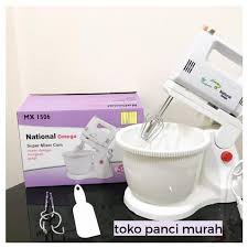 MIXER NATIONAL MIKSER TEPUNG PENGADUK ADONAN KUE MIXER NATIONAL VIVA NATIONAL OMEGA MIKSER DUDUK