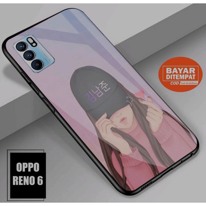 Ridho.Case Oppo Reno 6 Lucu Keren Casing Murah Bisa Request Type Hp