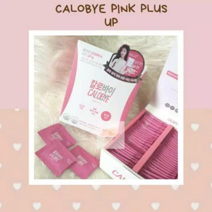] Calobye Pink Plus Up plusup original diet pelangsing JAMIN Ori Korea