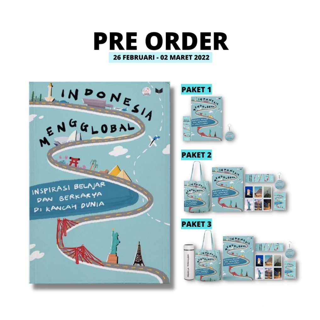 Buku Indonesia Mengglobal - Tim Penulis Indonesia Mengglobal (100% Original)