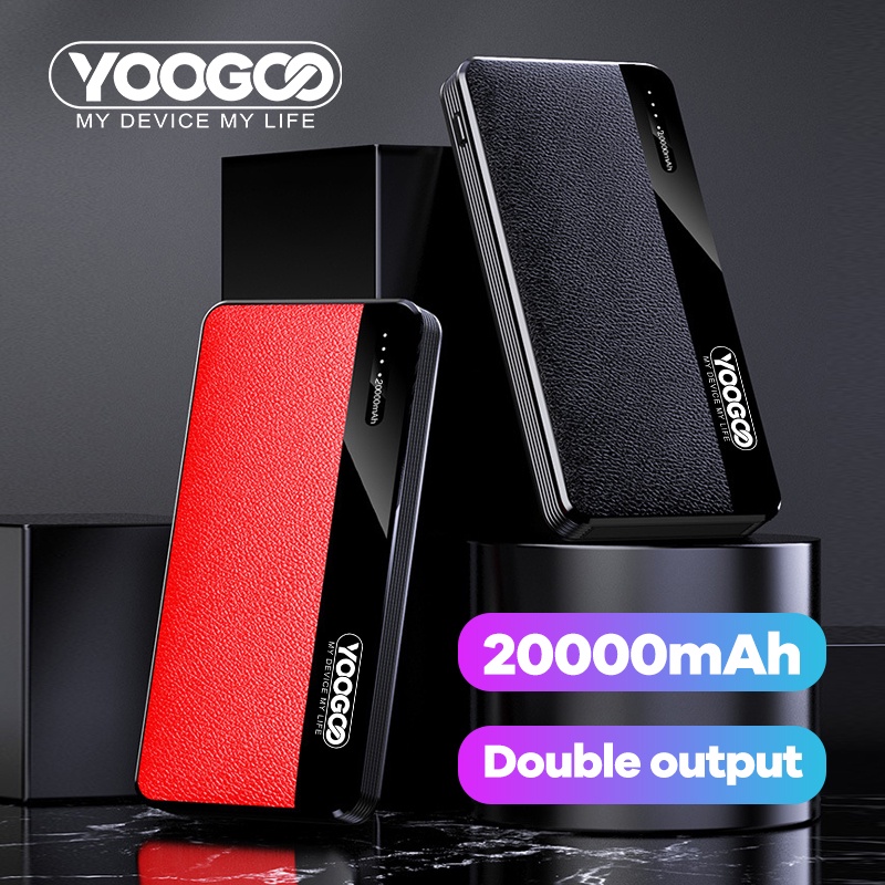 Original PowerBank 20000mah Dual Input Dual Output Type C USB Fast Charging Real Capacity Power Bank