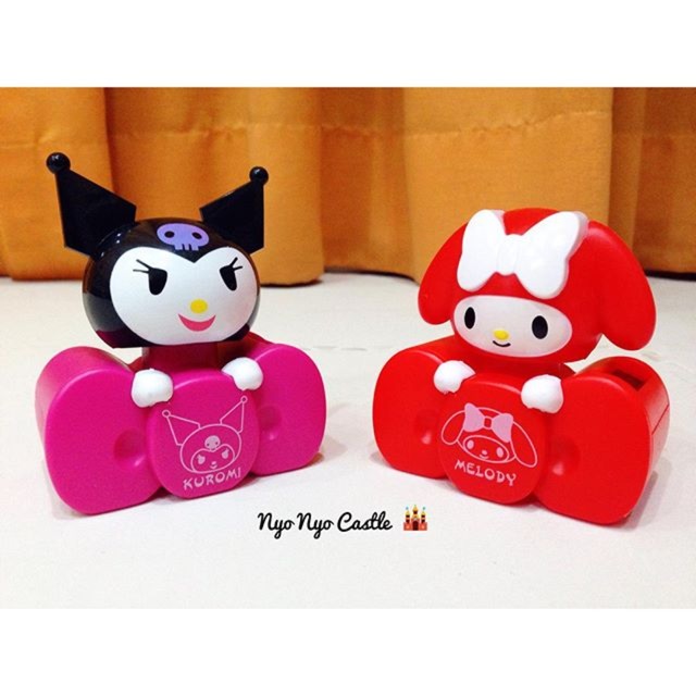 Kuromi X My Melody Solar Car Accessories 💜