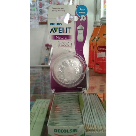 Nipple pentil dot Philips Avent 3m+