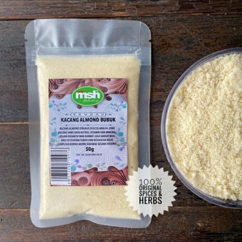 

Kacang Almond Bubuk 50gr