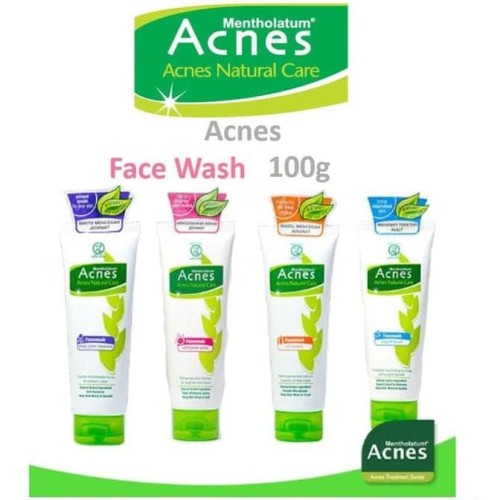 Acnes Face Wash 100ml / Acnes Sabun Cuci Muka