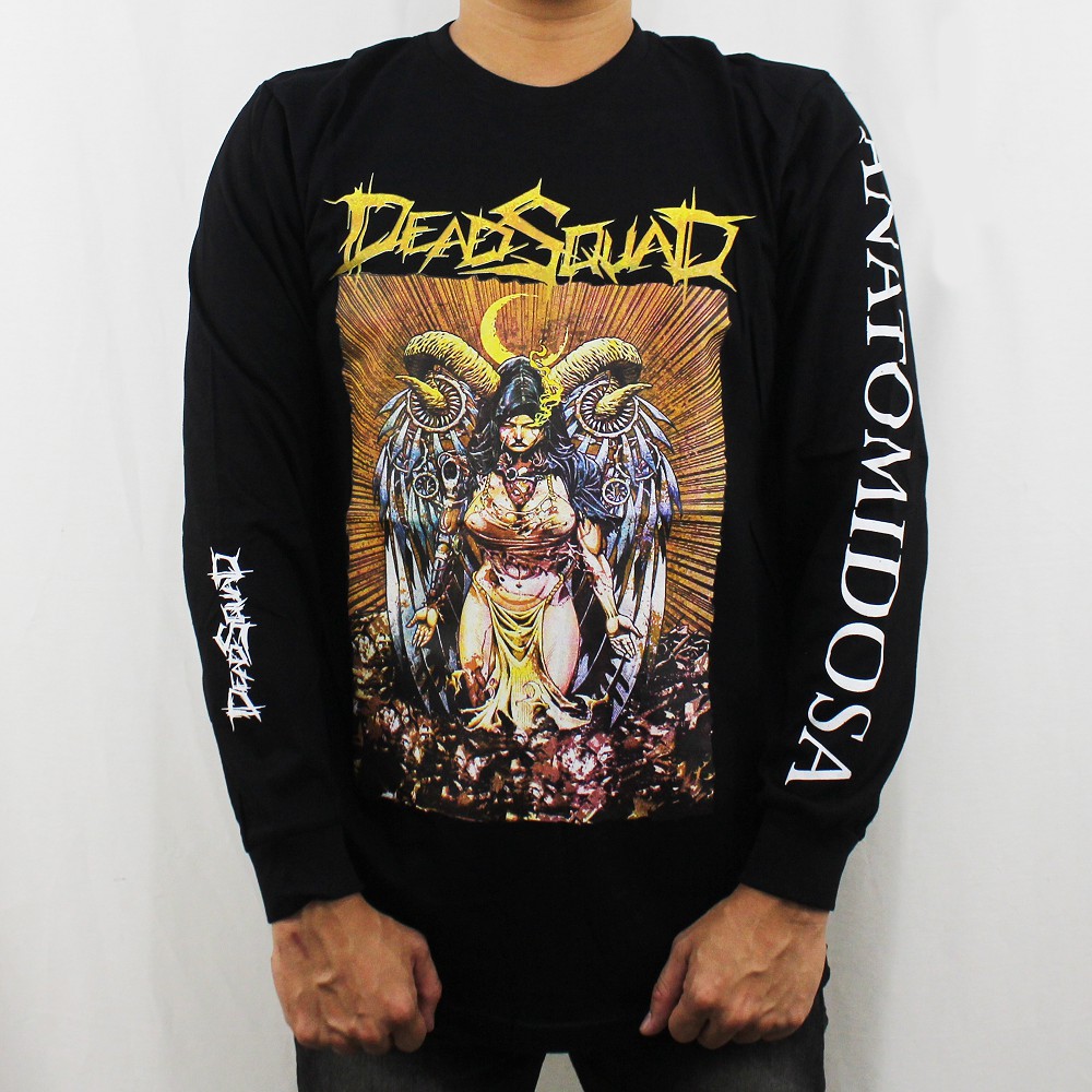 BAJU MUSIK DEADSQUAD LENGAN PANJANG 03 - BAJU LENGAN PANJANG DEADSQUAD - LONGSLEEVE PRIA MUSIK - LONGSLEEVE MUSIK - BAJU MUSIK LENGAN PANJANG - BURGERKILL - JASAD - JERUJI - IRON MAIDEN - BLACK SABATH