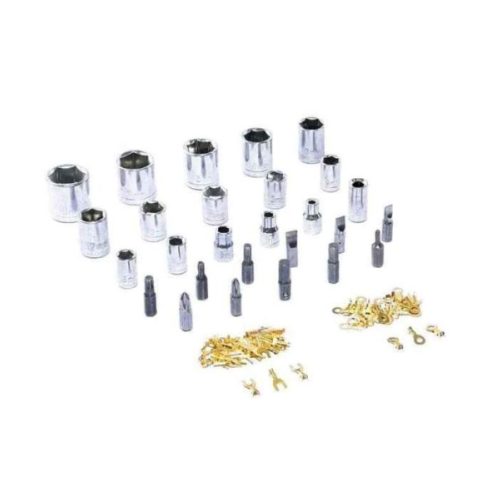 Set Peralatan Pertukangan Kenmaster 100pcs Tool Kit Lengkap Listrik. O