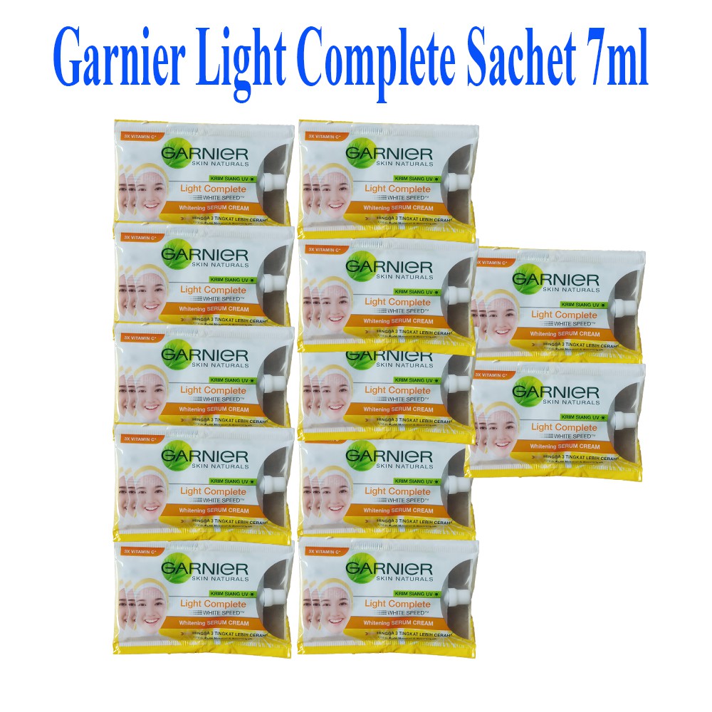 Garnier Bright Complete Serum Cream Sachet 7ml x 12