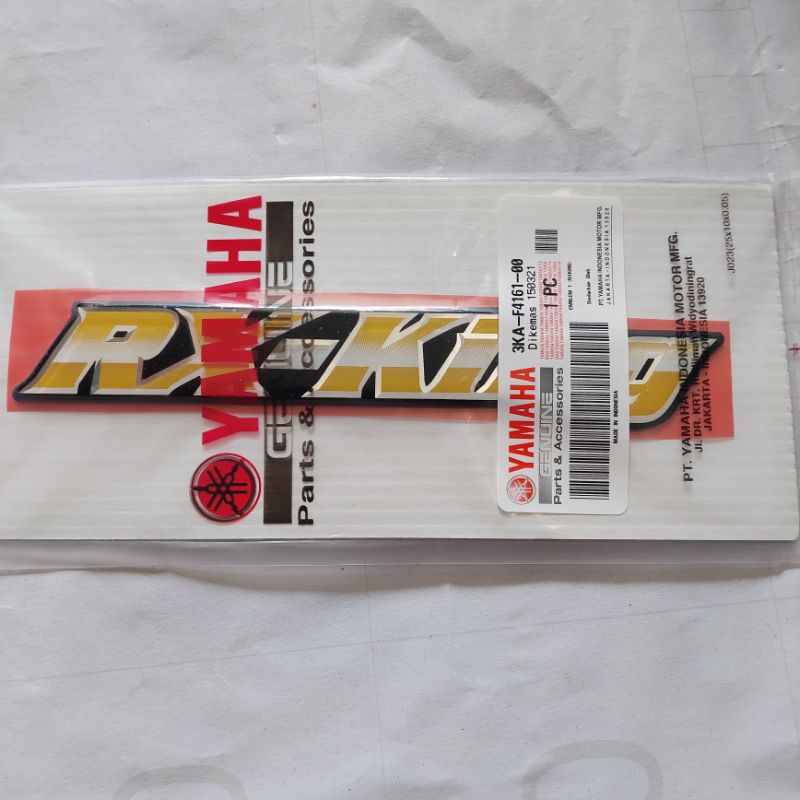 Emblem rxking rx king original yamaha 3ka f4161 00