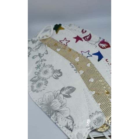 MASKER KF94 KF 94 CEREION MASKER KOREA MOTIF BUNGA 10 PCS