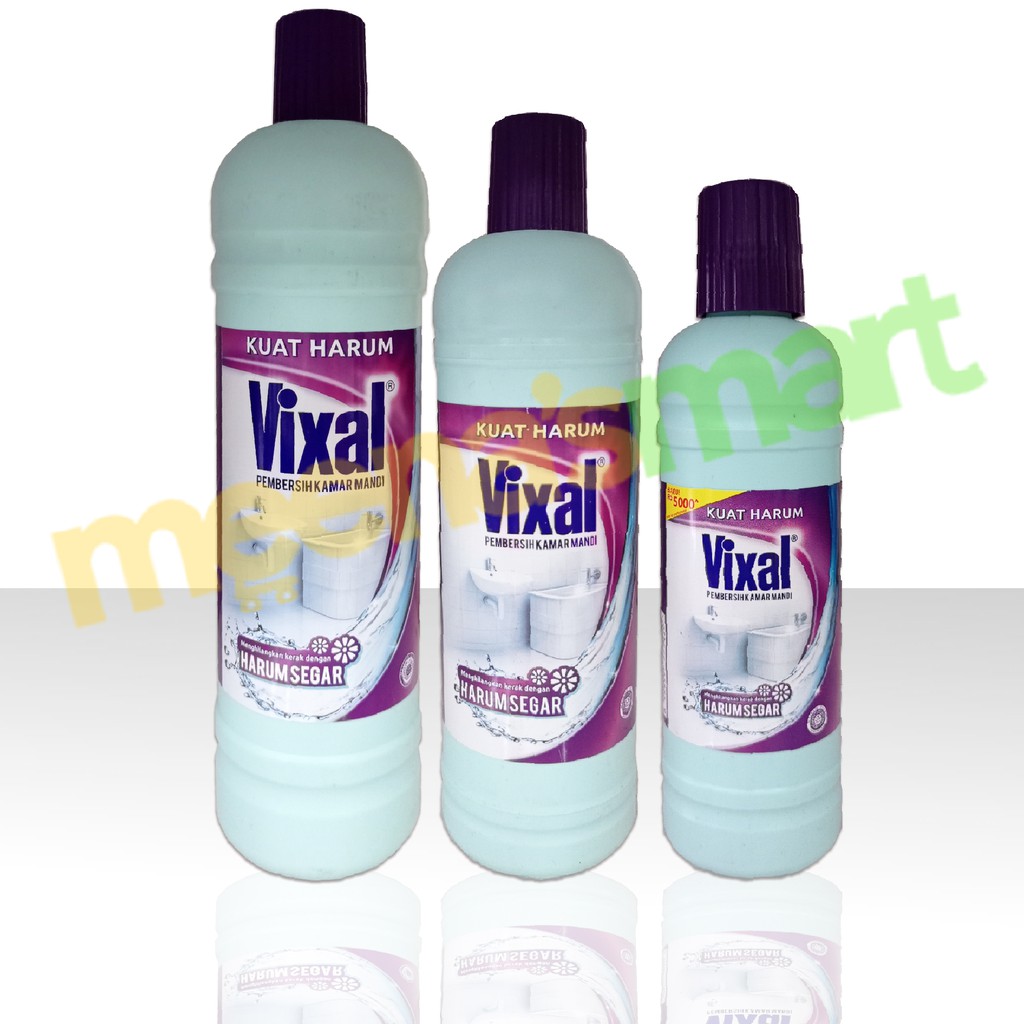 Vixal Pembersih Kamar Mandi Hijau Kuat Harum