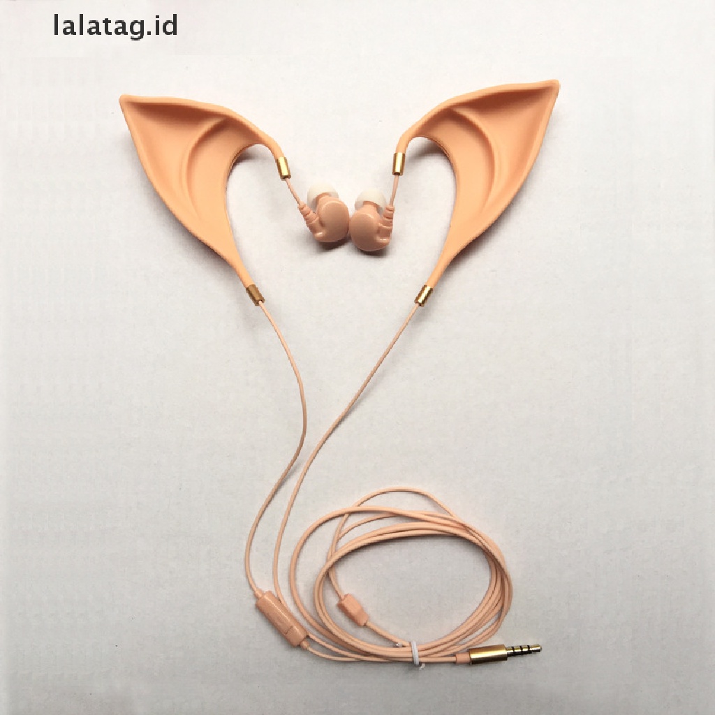 (Flyag) Elf Earbuds Earphone In-Ear Handsfree Dengan Mic Untuk Hadiah / Liburan