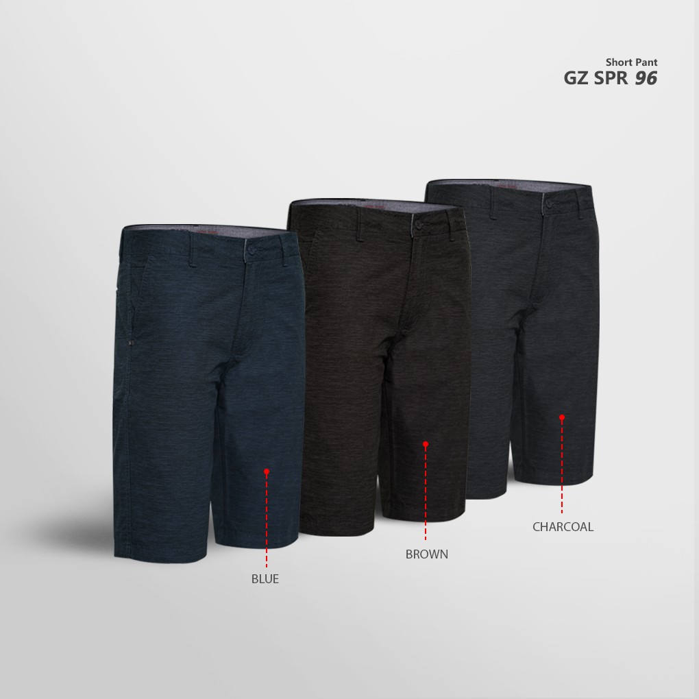 CELANA PRIA PENDEK ORIGINAL GAZR (SPR 96)