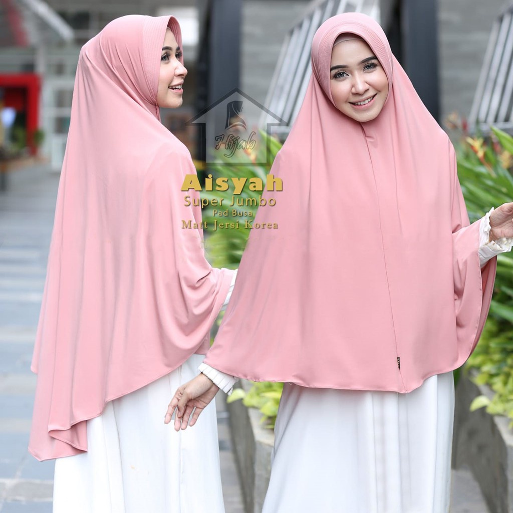 Jual Hijab Kerudung Aisyah Bergo JILBAB INSTAN TERBARU HIJAB BERGO ...