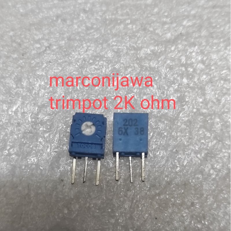 Trimpot VR2K ohm trimer