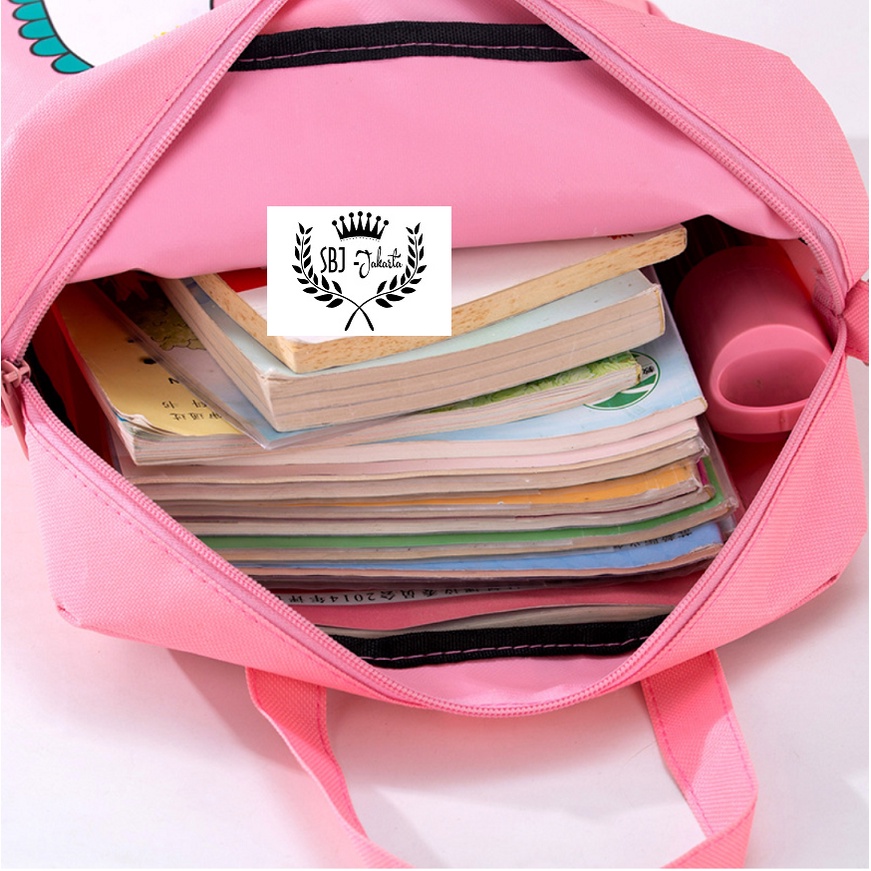Tas sekolah / Tas Belajar / Tas Kursus / Tas Jalan jalan anak Kartun