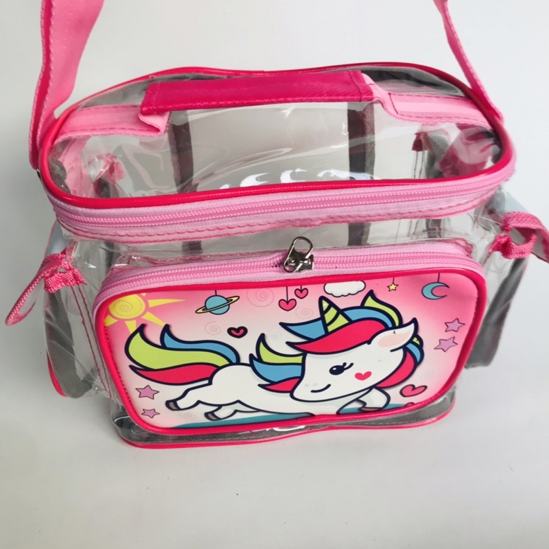 Showme Tas Anak Sekolah Tempat Makan Mika / Sport Premium Karakter UNICORN MAGIC PREMIUM