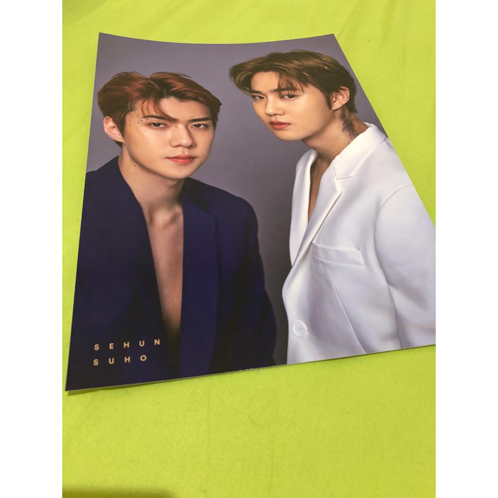 OFFICIAL EXO POSTER + PHOTOCARD SEASON GREETING 2019