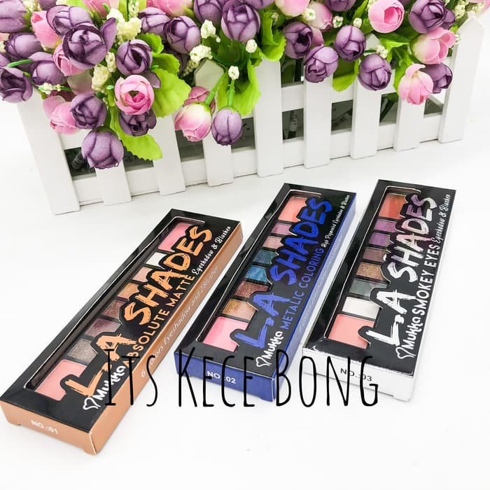 Laris MUKKA  EYESHADOW & BLUSHER 7019 LA SHADES / L.A SHADES