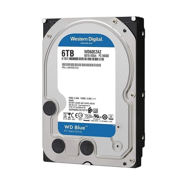 Harddisk Internal WD Blue 6TB 3.5 Inch SATA - HD / HDD WDC Blue 6TB 3.5&quot; SATA