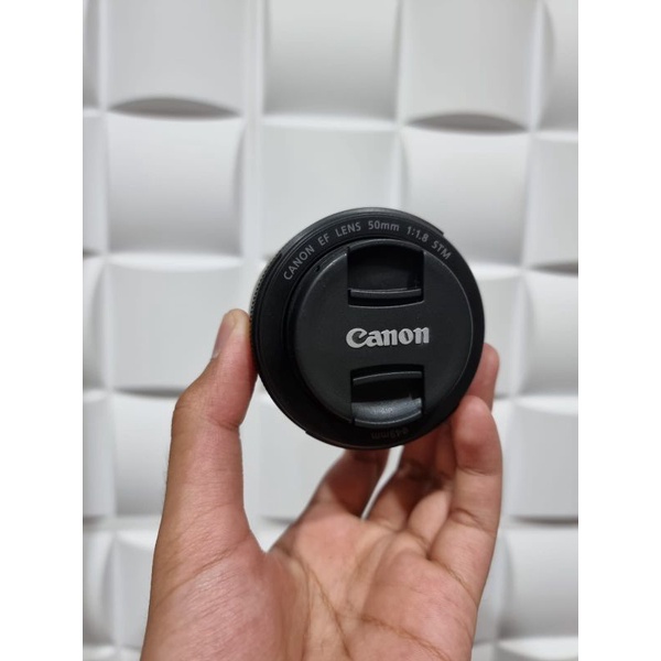 Lensa Fix Canon 50mm STM