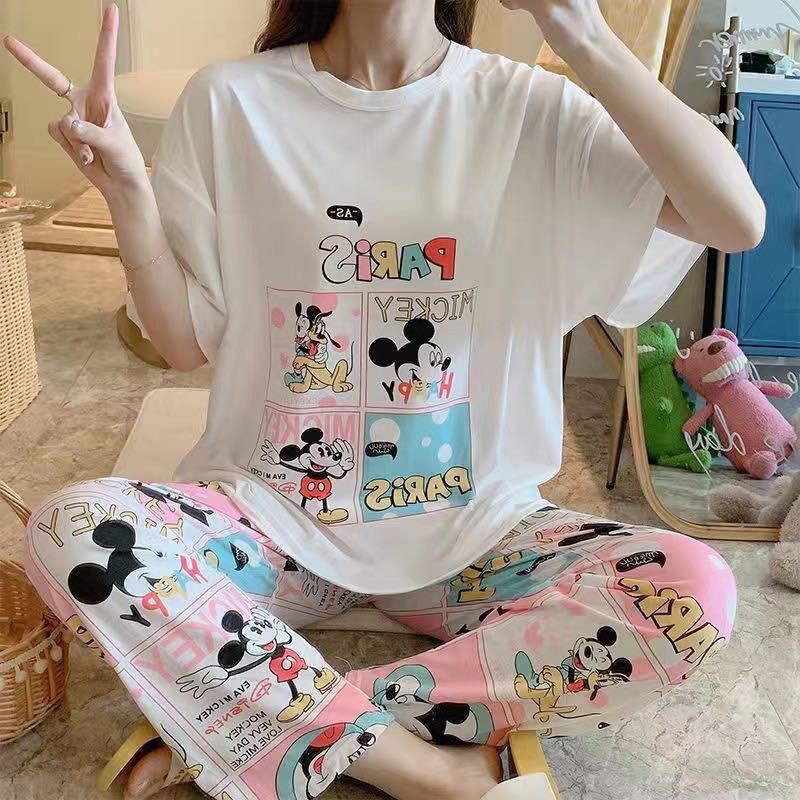 Baju tidur Cp piyama bahan spandek halus adem import