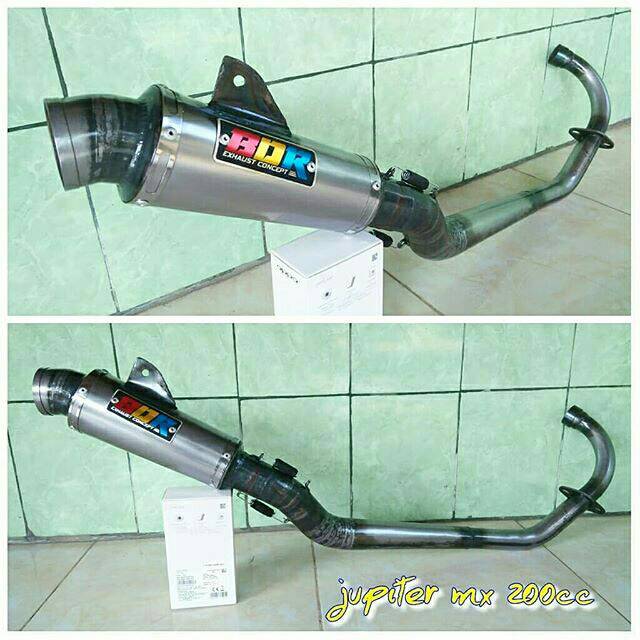 Knalpot bdr Jupiter mx 200