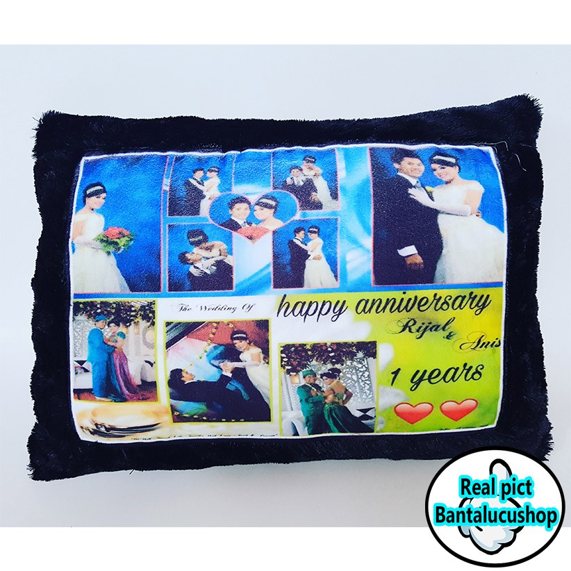 Bantal Foto Custom size Bantal Tidur 40x60cm