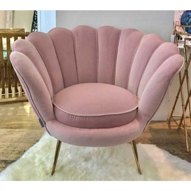 Kursi single seater/kursi kerang