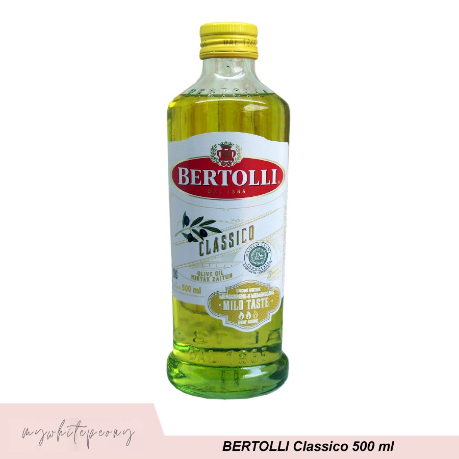

Bertolli Extra Light Tasting Olive Oil Minyak Zaitun Kemasan Botol 500 Ml