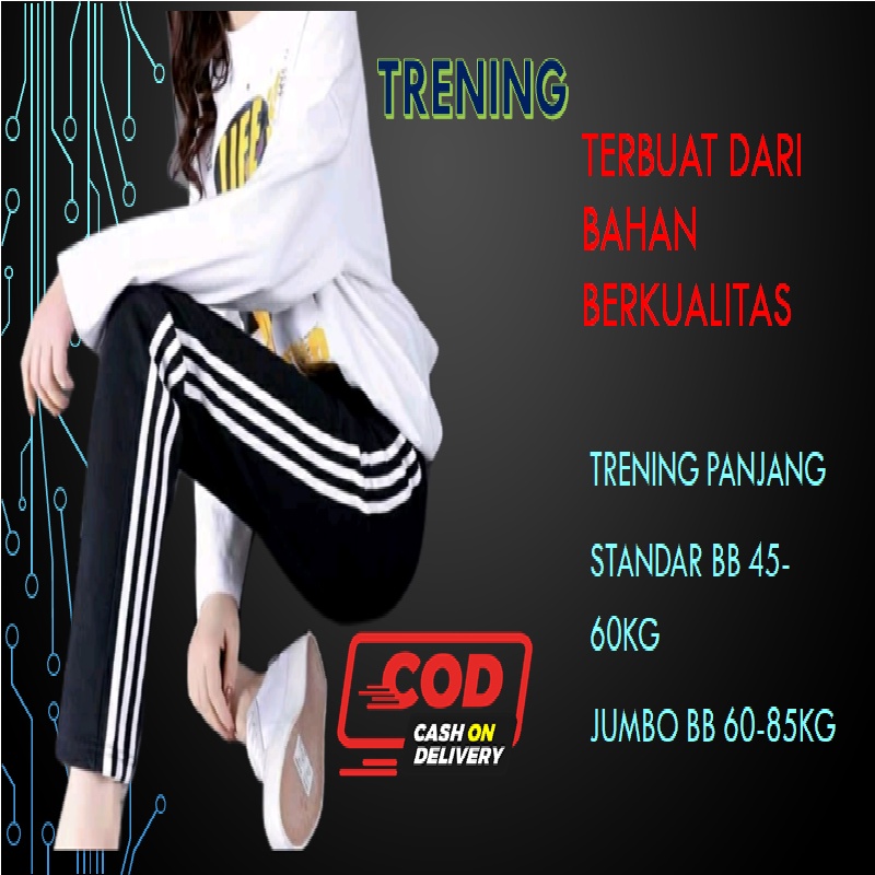 CELANA TRENING OLAH RAGA/TRENING PRIA WANITA