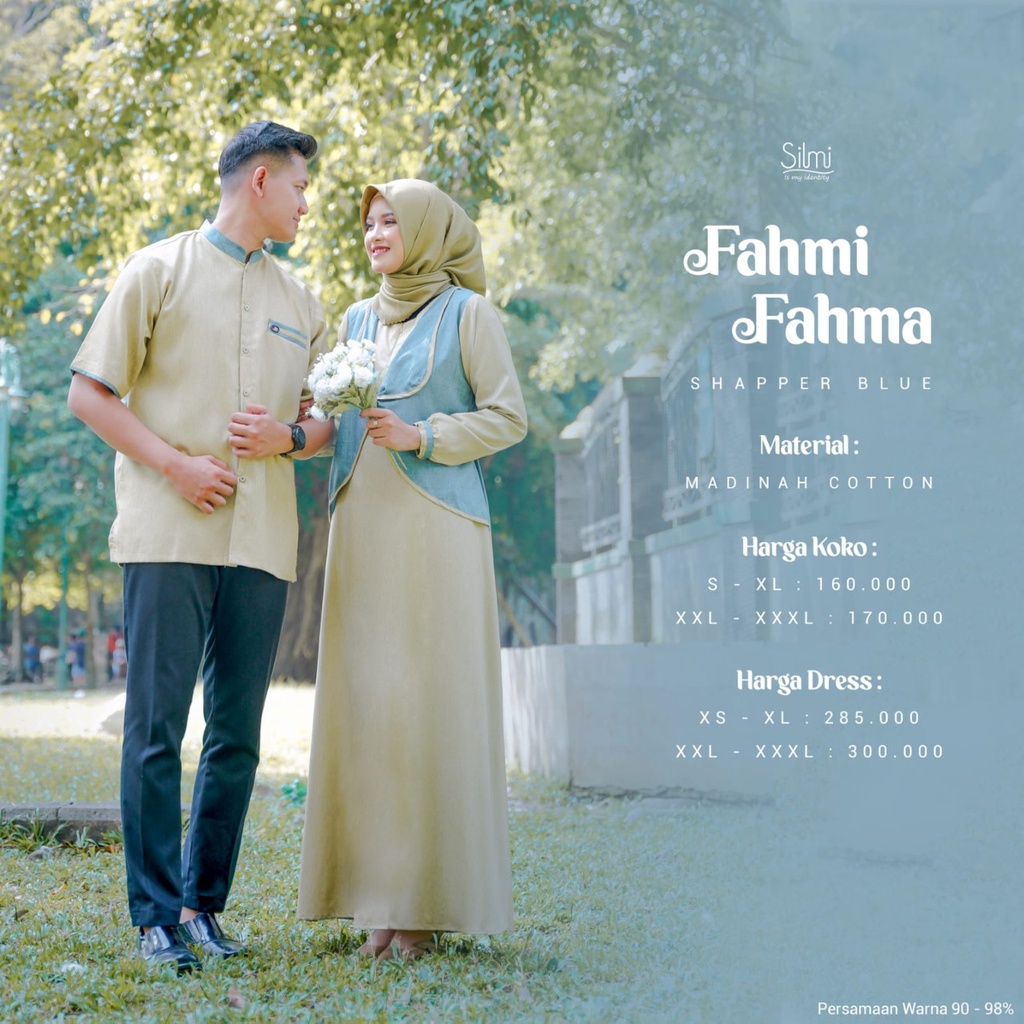 Baju Couple + Blazer Gamis Couple Branded