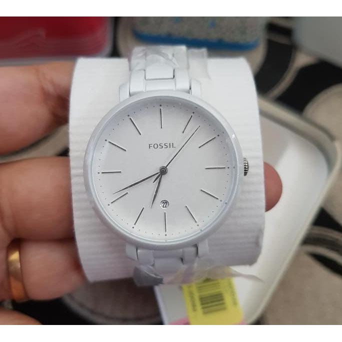 TERBARU JAM FOSSIL JACQUELINE PEARL WHITE STAINLESS ES4397 TERLARIS