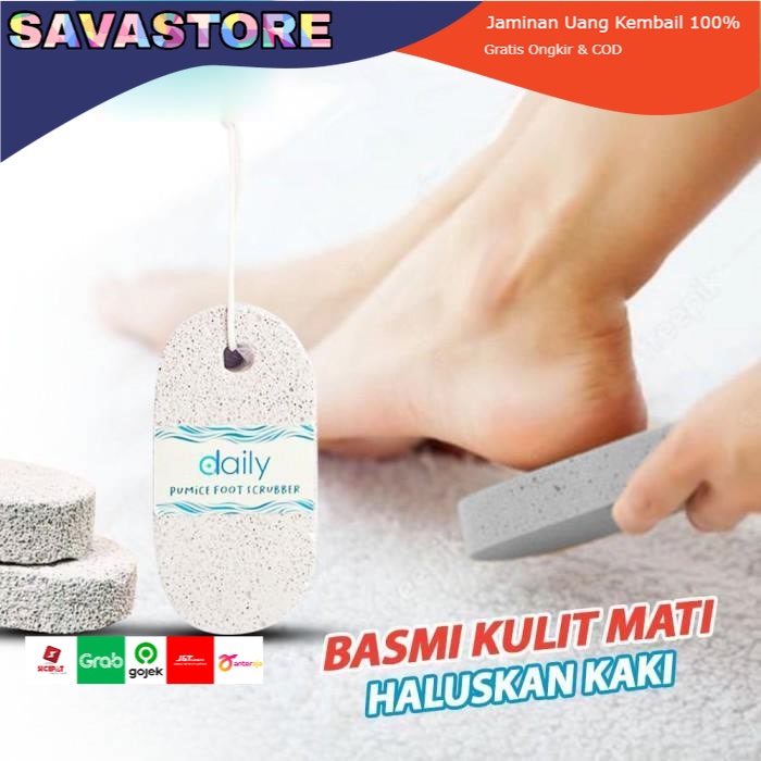 PENGGOSOK KAKI BATU APUNG DAILY PUMICE FOOT SCRUBBER