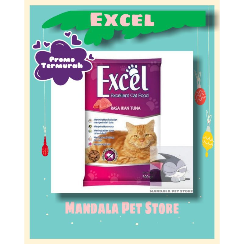 Makan Kucing Excel Murah / MAKANAN KUCING MURAH EXCEL