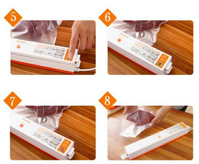 Taffware Sealer Elektrik Plastik Pembungkus Makanan 220V 100W - LQL-08 - White