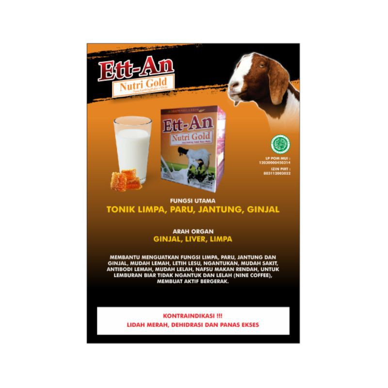 

Susu Etta-An nutri gold