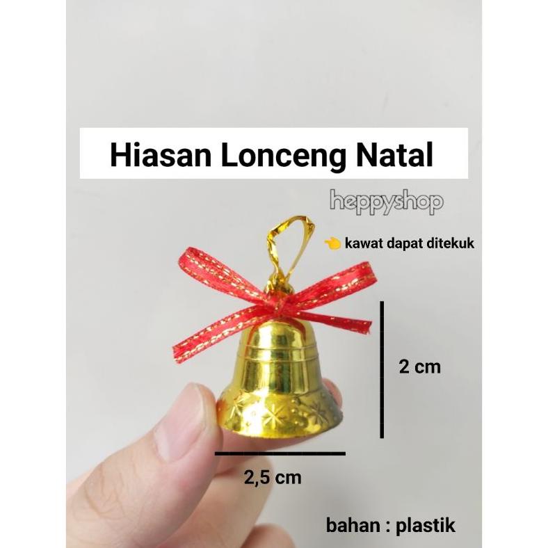 HIASAN LONCENG NATAL, HIASAN HAMPERS NATAL TERLARIS