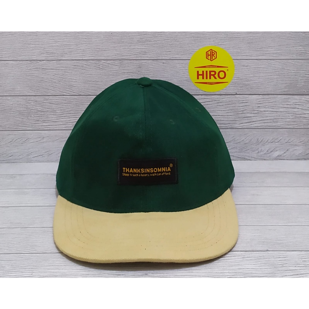 [COD]Topi Distro Pria/Topi Snapback THANKSINSOMNIA Kombinasi  New Model/Topi Distro Terlaris