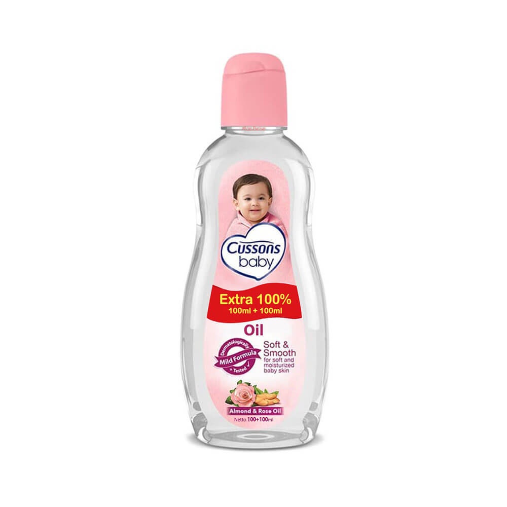 Cussons Baby Oil Extra 100% / minyak pijat bayi