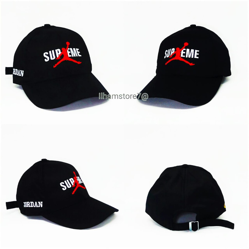 [COD]TOPI DISTRO PRIA/TOPI SNAPBACK BORDIR SUPREM JORDAN PREMIUM/TOPI DISTRO KEREN