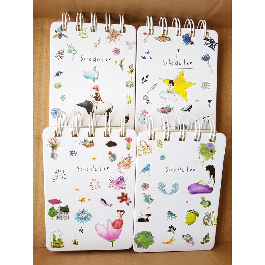 

PROMO TERLARIS Note Book/ Buku Tulis Spiral Mini Girl Scheduler
