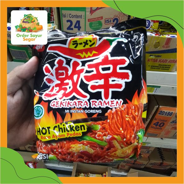 

Gekikara Ramen Rasa Ayam Pedas -Mie Instan Pedas