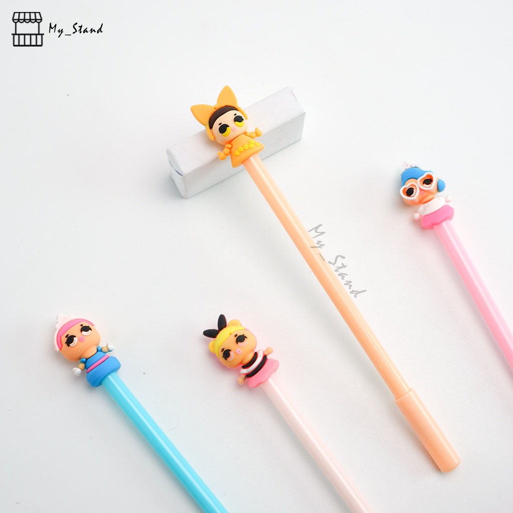 

Satuan 1 & 4 pcs Pena LOL , Pen Bolpen Pulpen Gelpen Karakter Bolpoin Boneka Karet Gel Lucu Ballpoint Murah Unik Gift Hadiah Souvenir Anak