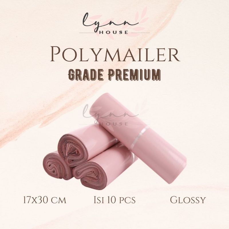 

Polymailer Baby Pink Premium Glossy 17x30 packing onlineshop