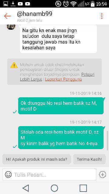 Bswart Batik Hrb026 Kenongo Hem Pendek Padi Pekalongan M L Xl Batik Pria Murah Modern