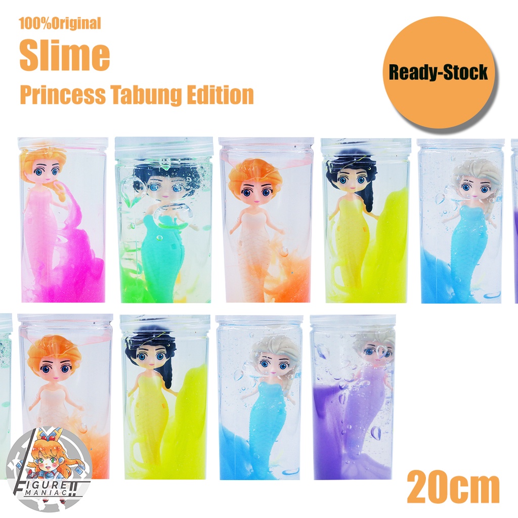 Mainan Anak - Slime Princess Tabung Edition 20 cm Import Premium