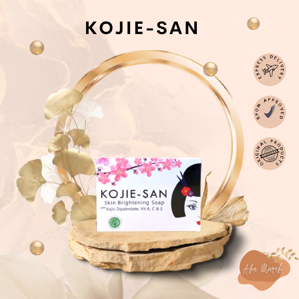 ✨ AKU MURAH ✨Kojie-San Brightening Soap with Kojic Dipalmifate